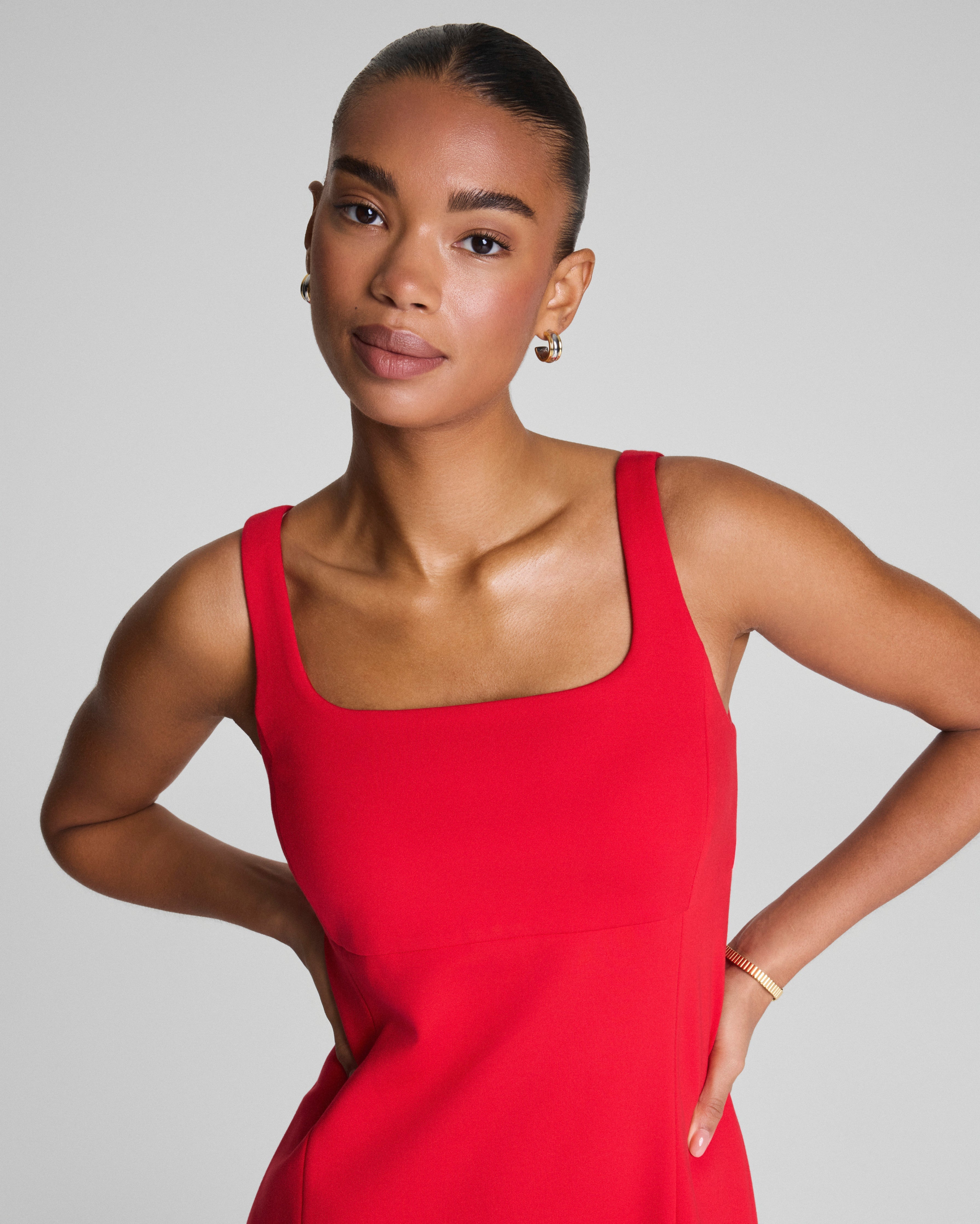 SPANX® Ponte Sleeveless Mini Dress | SPANX® Red