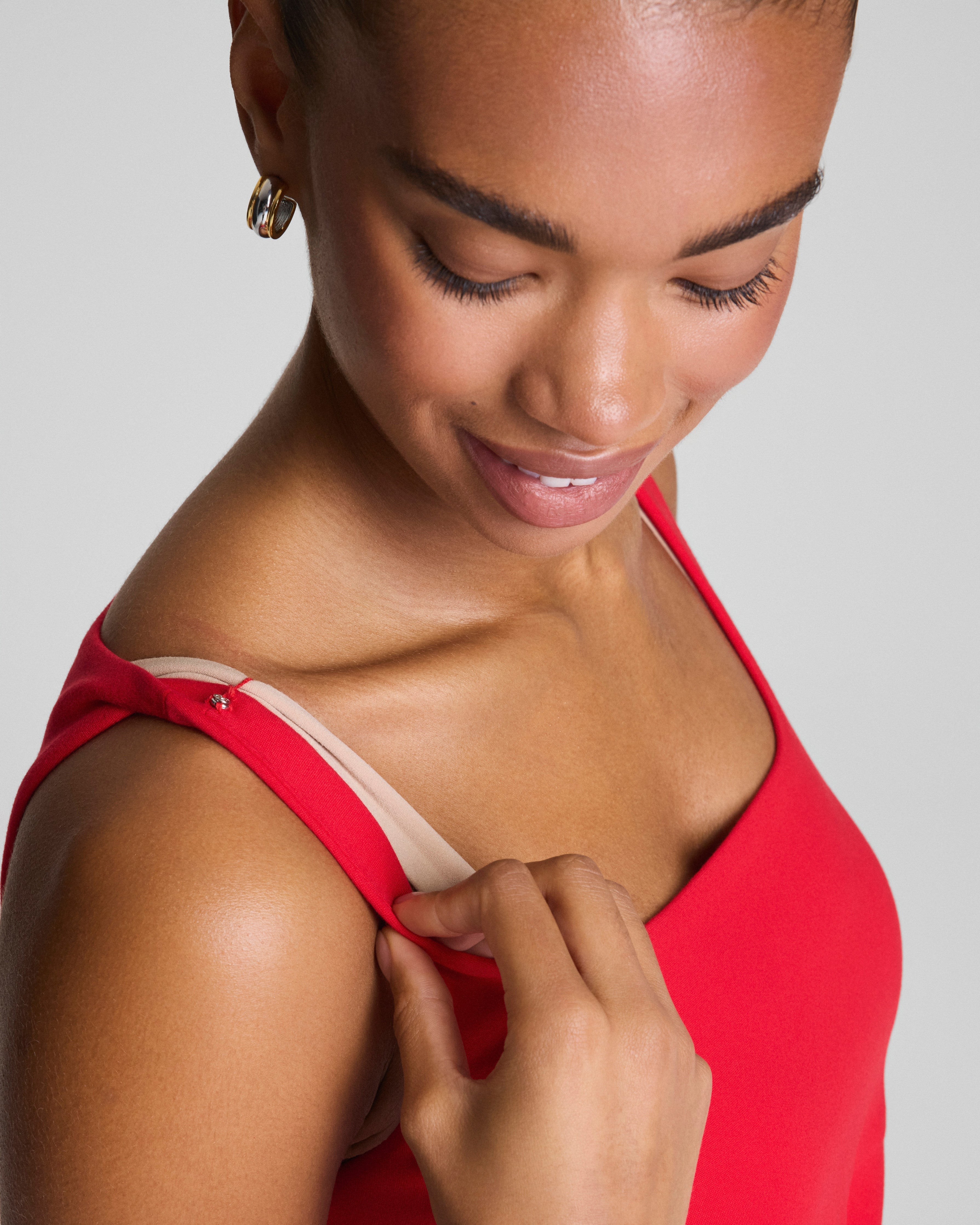 SPANX® Ponte Sleeveless Mini Dress | SPANX® Red