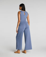 SPANX AirEssentials® Draped Sleeveless Jumpsuit | Rain