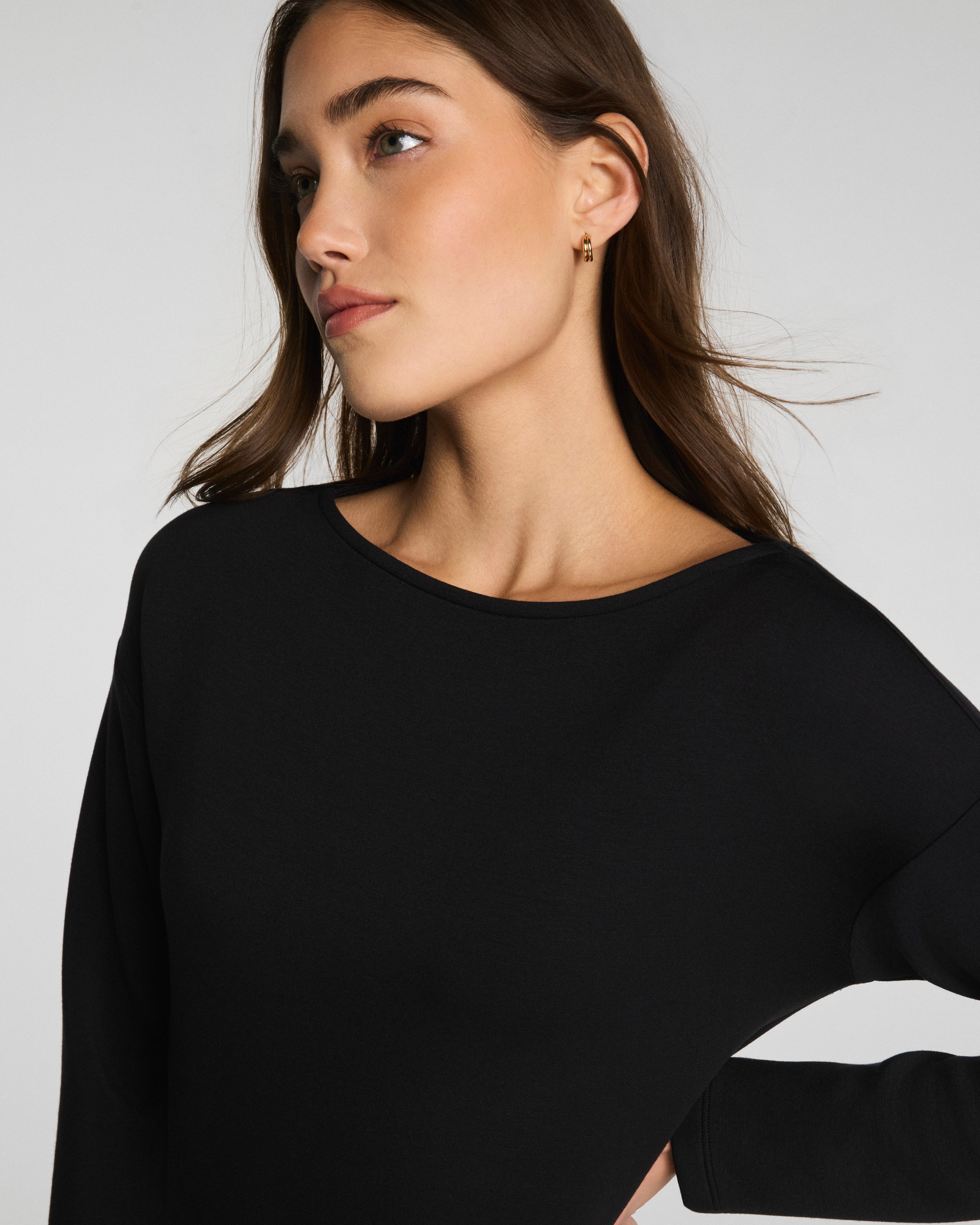 SPANX AirEssentials® Boatneck Tunic | Very Black