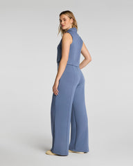 SPANX AirEssentials® Shawl Collar Half Zip Jumpsuit | Rain