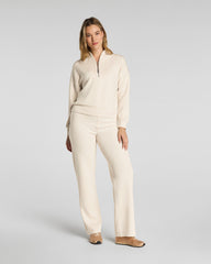 SPANX AirEssentials® Straight Leg Pant | Oatmeal Heather