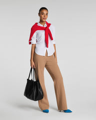 SPANX® Poplin No-Gape Tailored Button Down | Classic White