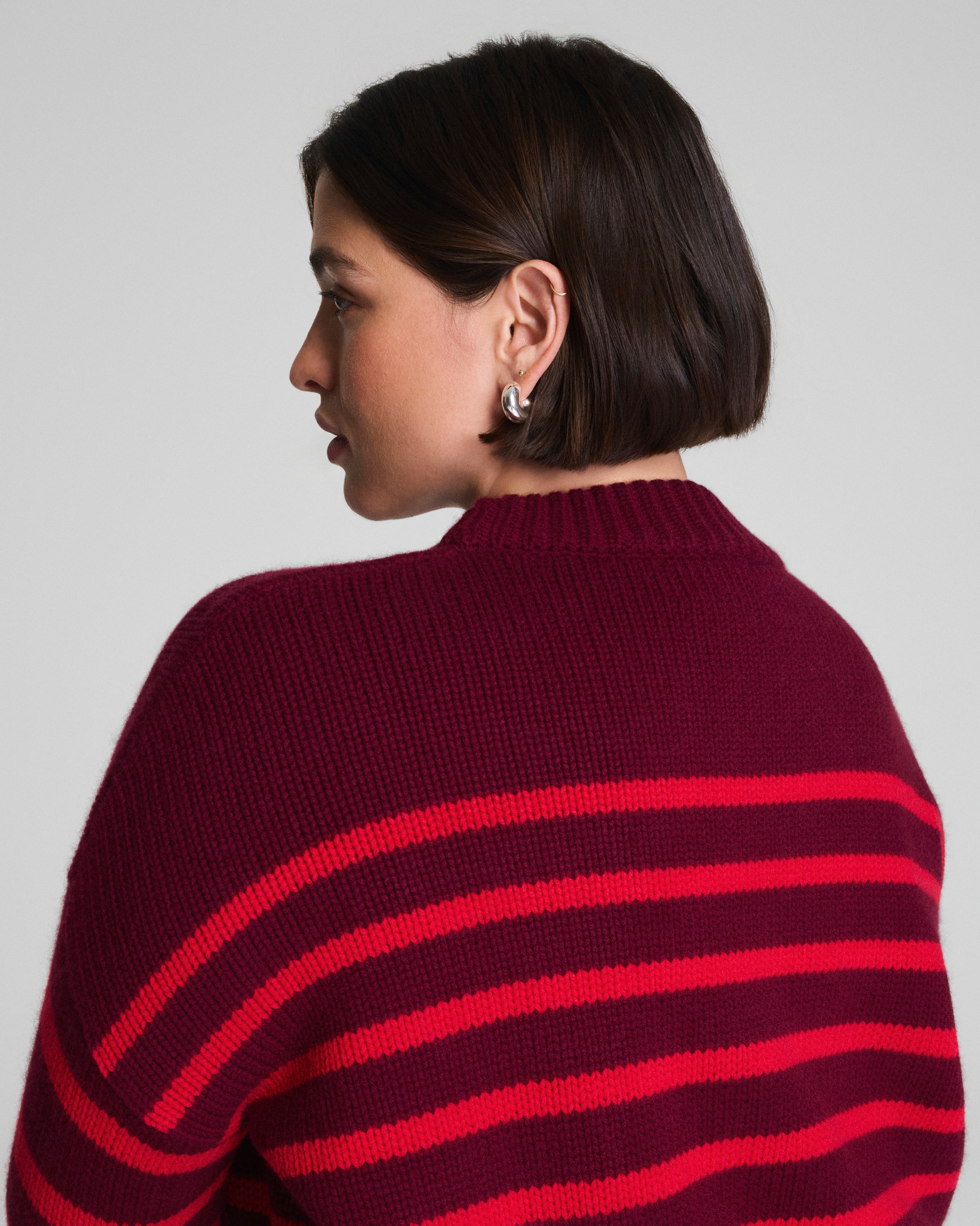 La Ligne Marin Sweater | SPANX® Red/Cassis