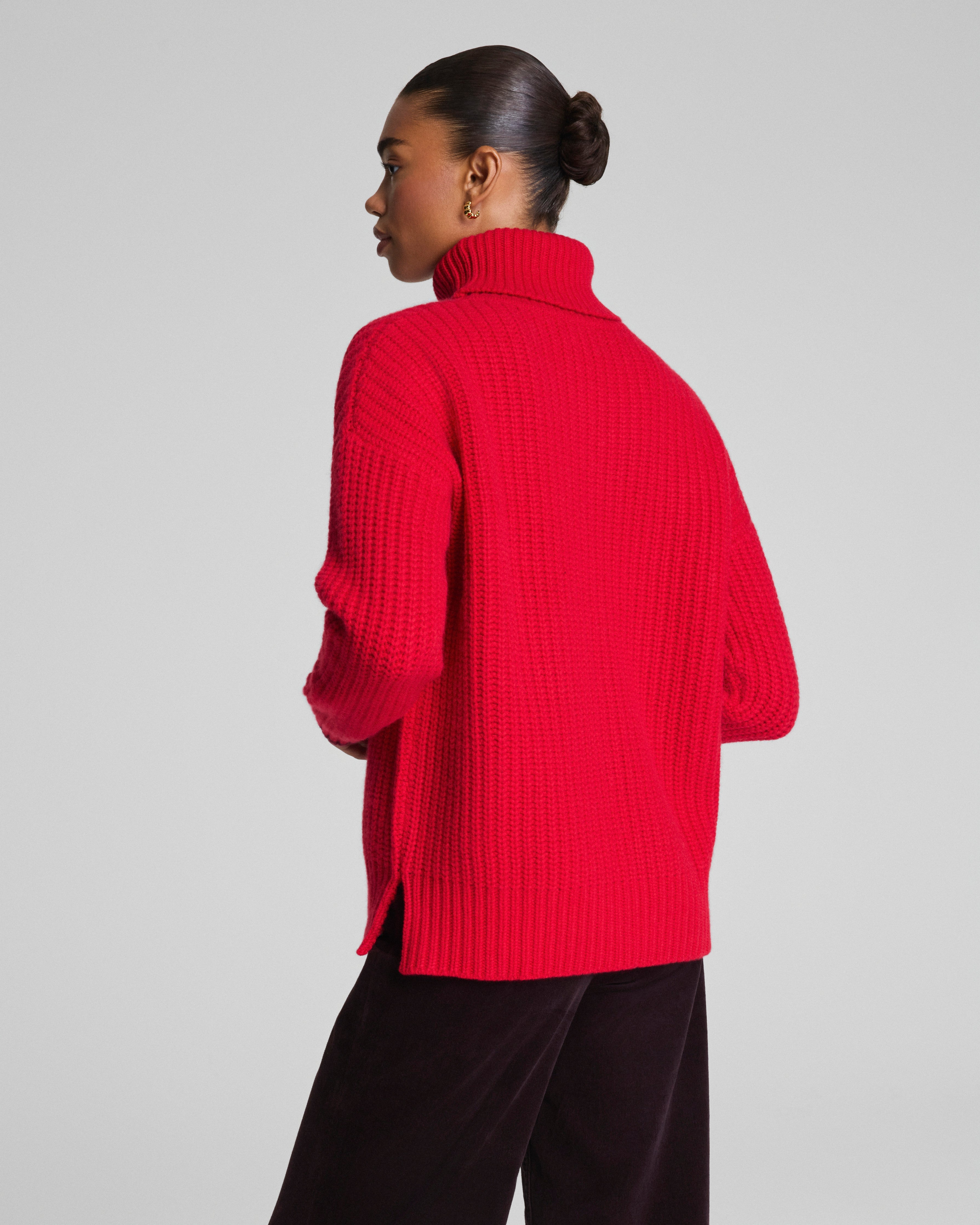 La Ligne Turtleneck | SPANX® Red