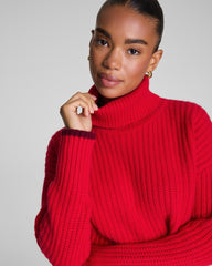 La Ligne Turtleneck | SPANX® Red