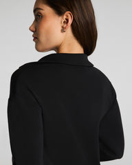 SPANX AirEssentials® Polo Long Sleeve Dress | Very Black