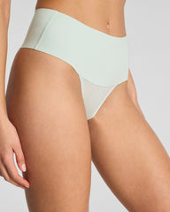 SPANXsupersmooth™ Undie-tectable® Supima® Cotton Thong | Sea Glass