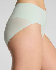 SPANXsupersmooth™ Undie-tectable® Supima® Cotton Hi-Leg Brief | Sea Glass