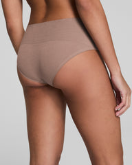 SPANXsupersmooth™ Undie-tectable® Supima® Cotton Tanga | Cafe Au Lait