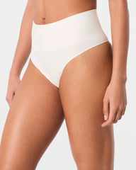 SPANXshape™ ExtraOrdinary Supima® Cotton Thong | Powder