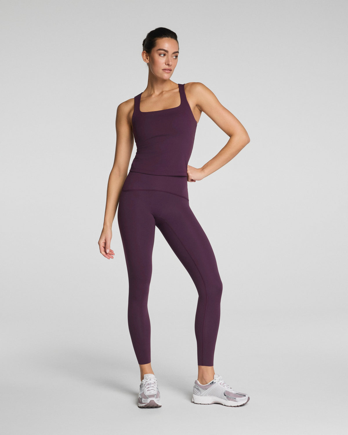 SPANXshape™ Booty Boost® Full-Length Leggings | Blackberry