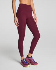 SPANXshape™ Booty Boost® Full-Length Leggings | Cassis