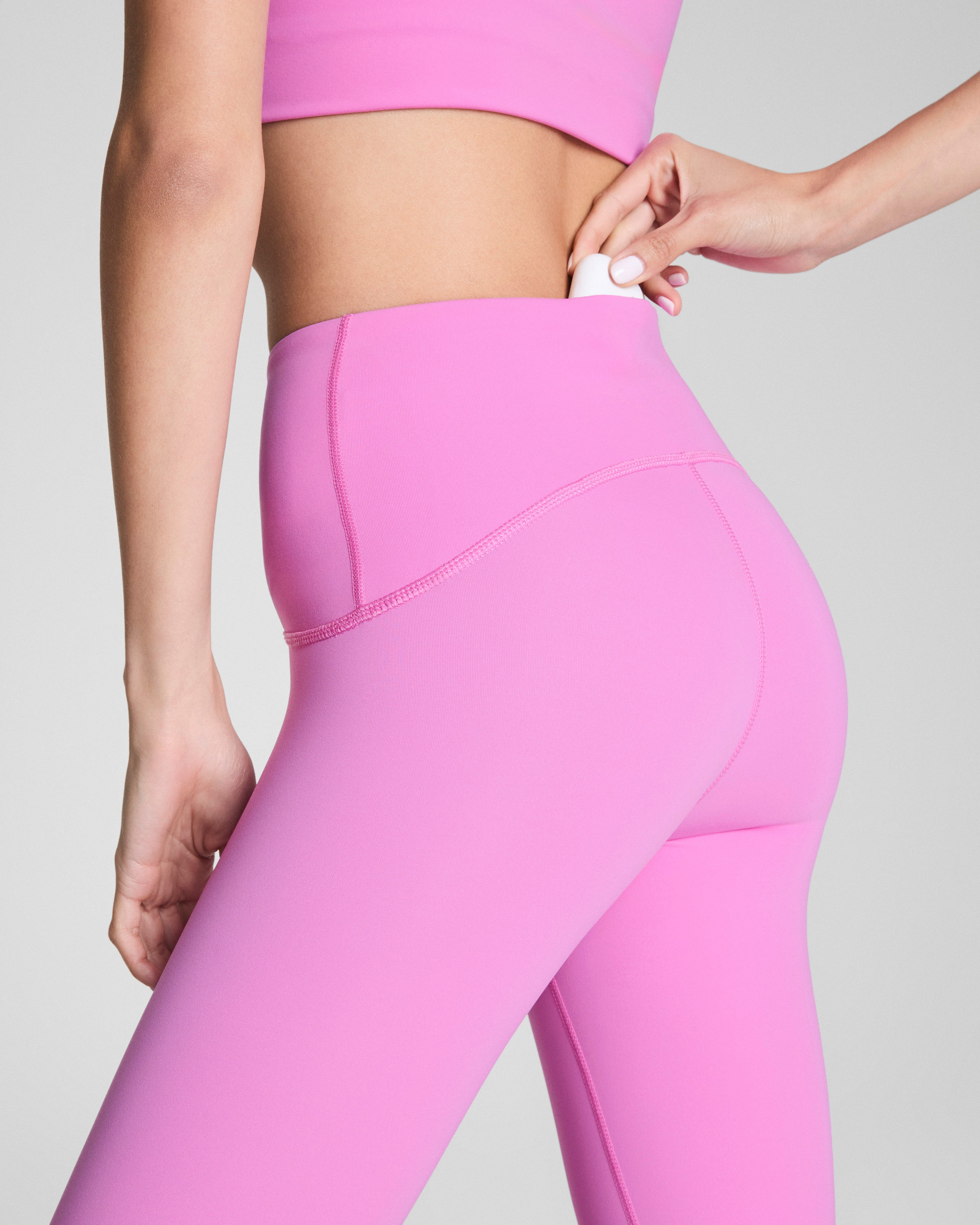 SPANXshape™ Booty Boost® Full-Length Leggings | Pink Geranium