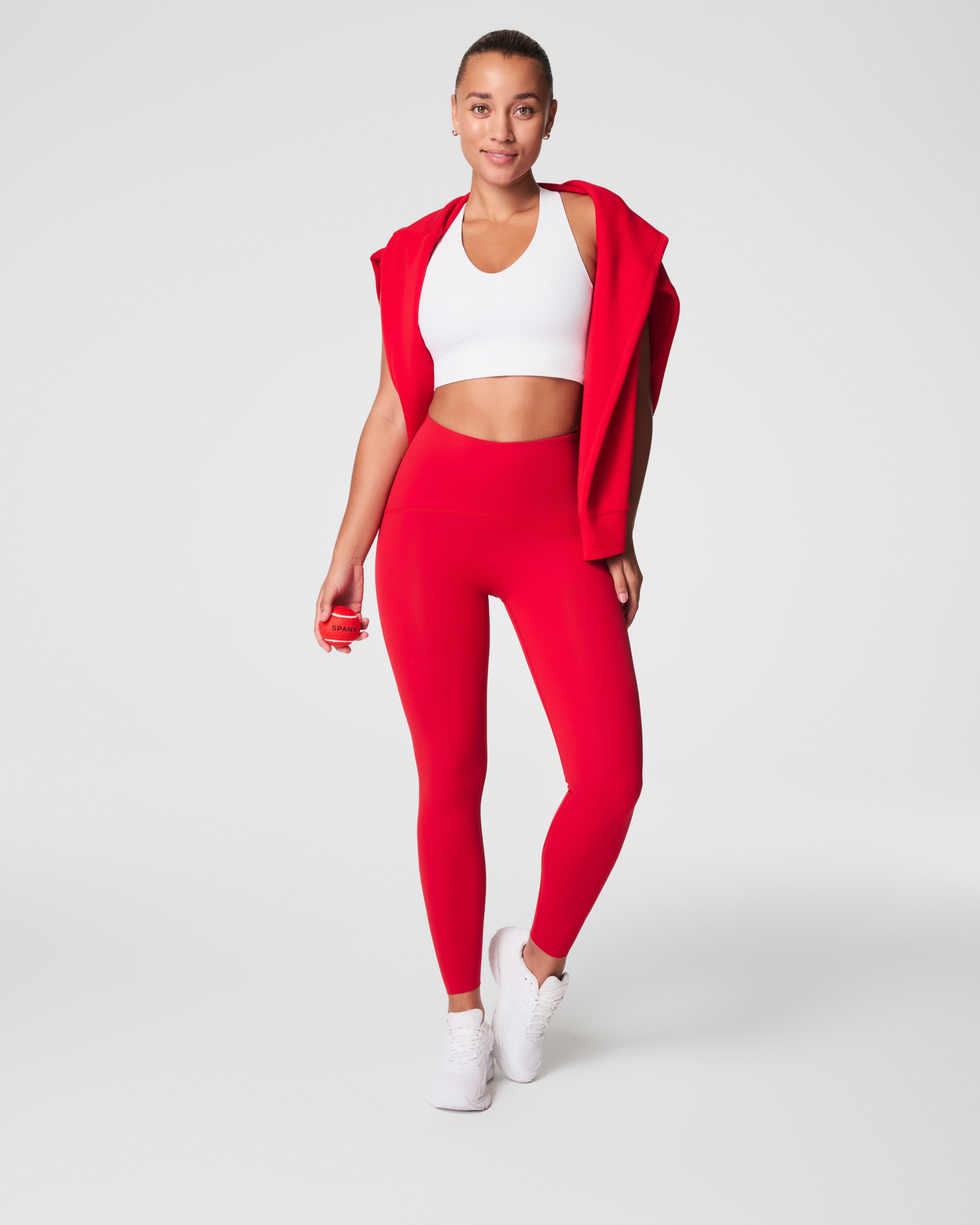 SPANXshape™ Booty Boost® Full-Length Leggings | SPANX® Red