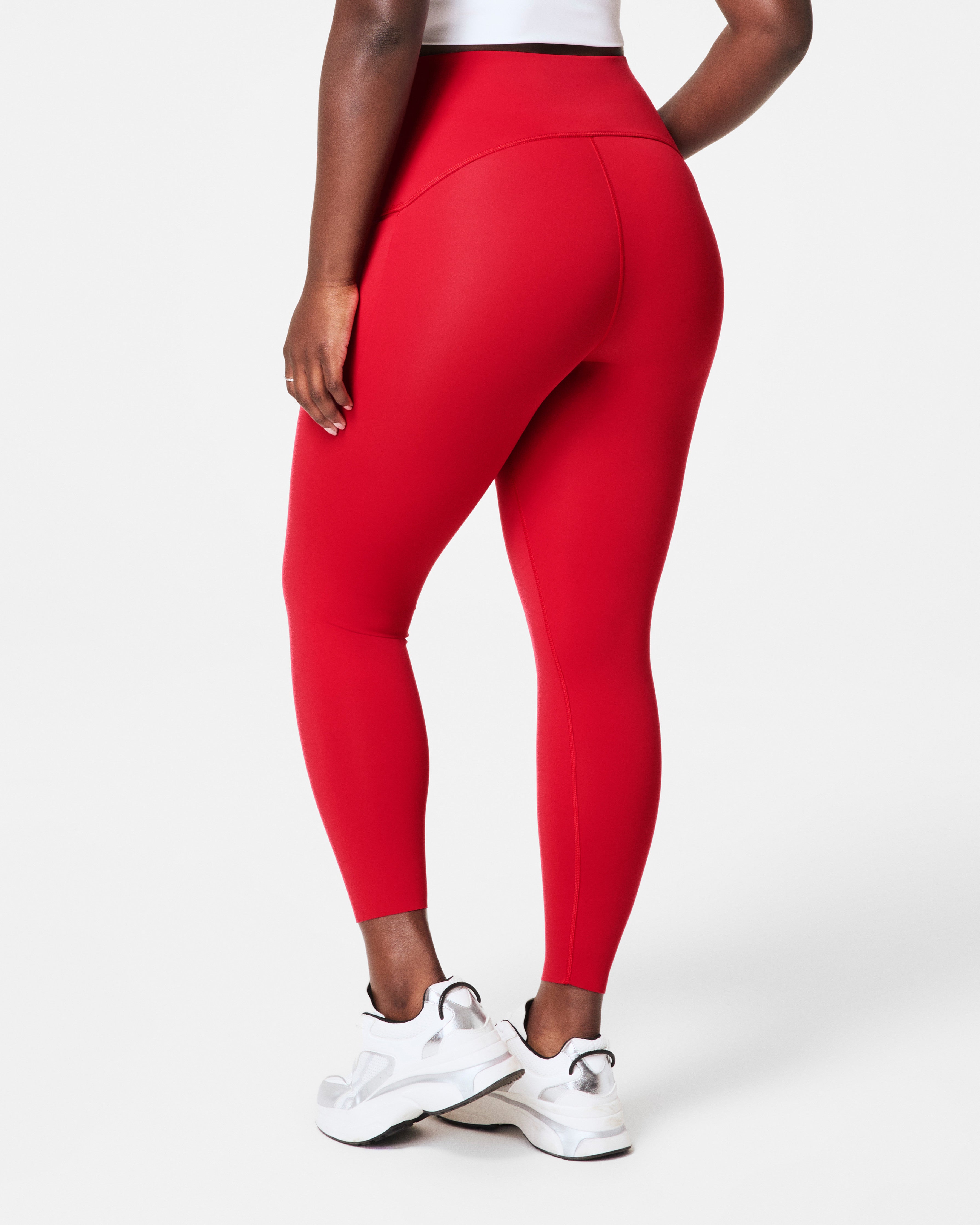 SPANXshape™ Booty Boost® Side Pocket Leggings | SPANX® Red
