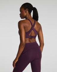 SPANX® BoostUp Medium Impact Sports Bra | Blackberry