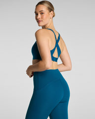 SPANX® BoostUp Medium Impact Sports Bra | Deep Cove
