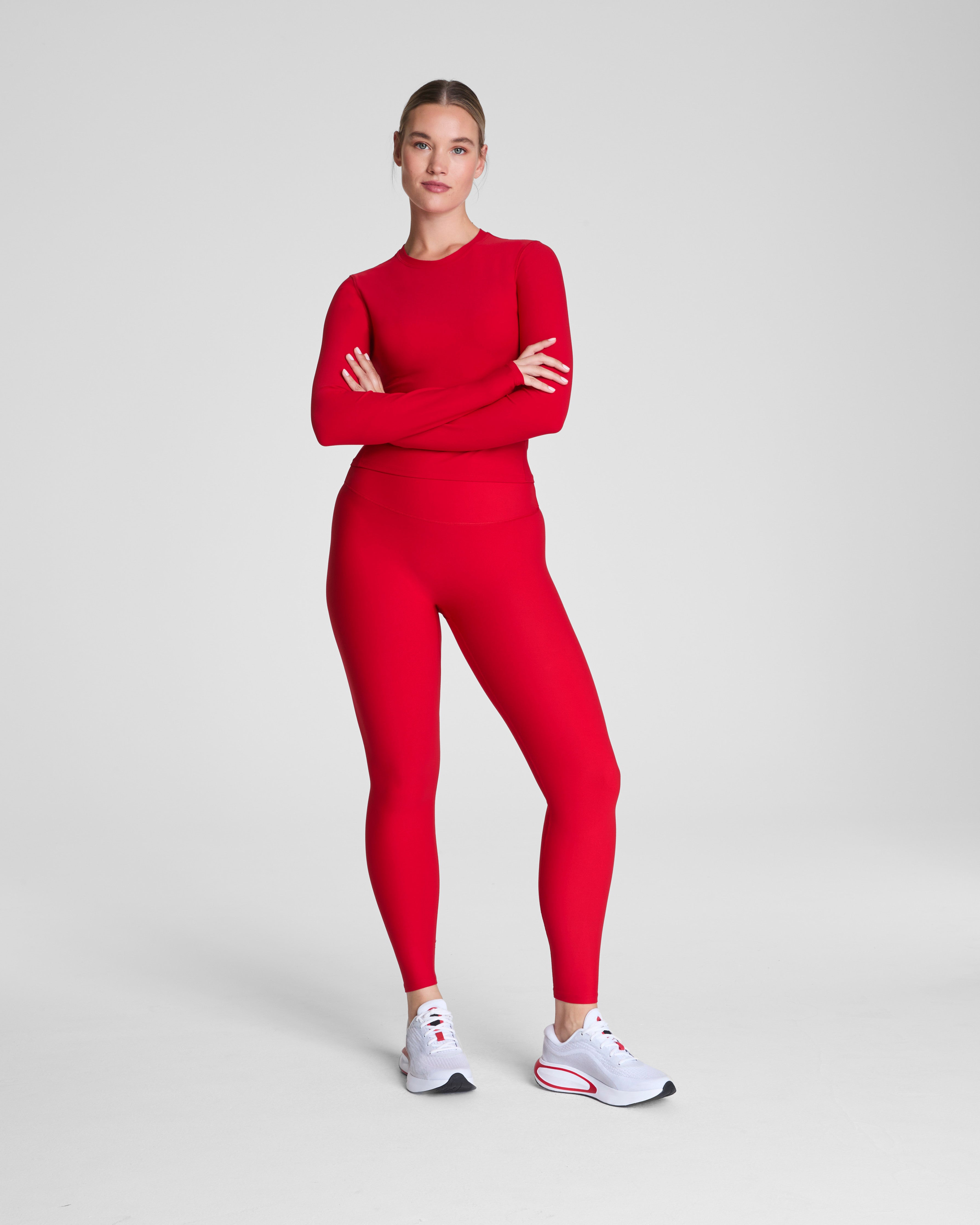 SPANX® OnForm Long Sleeve Top | SPANX® Red