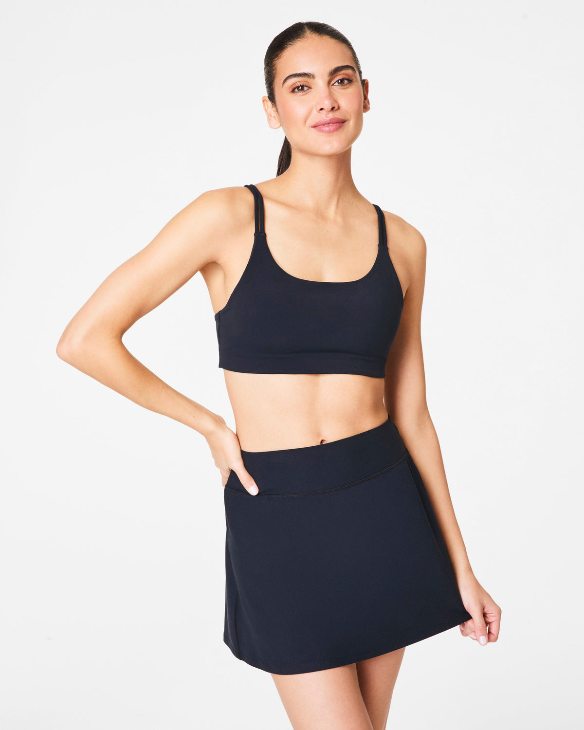SPANX® OnForm Low Impact Sports Bra | Very Black
