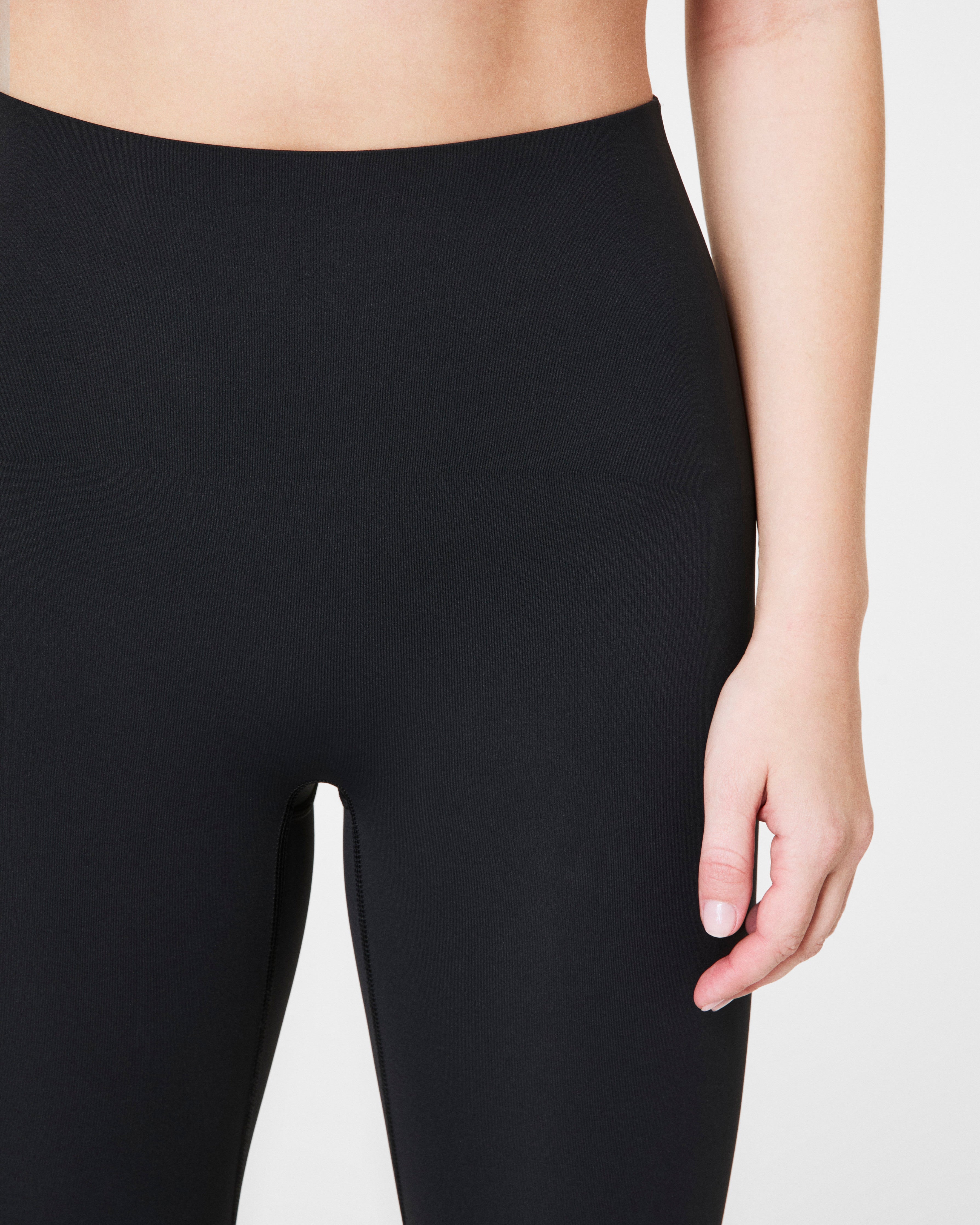 SPANXshape™ BodyLine 7/8 Leggings with Mid-Tummy Compression | Very Black