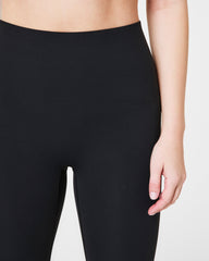 SPANXshape™ BodyLine 7/8 Leggings with Mid-Tummy Compression | Very Black