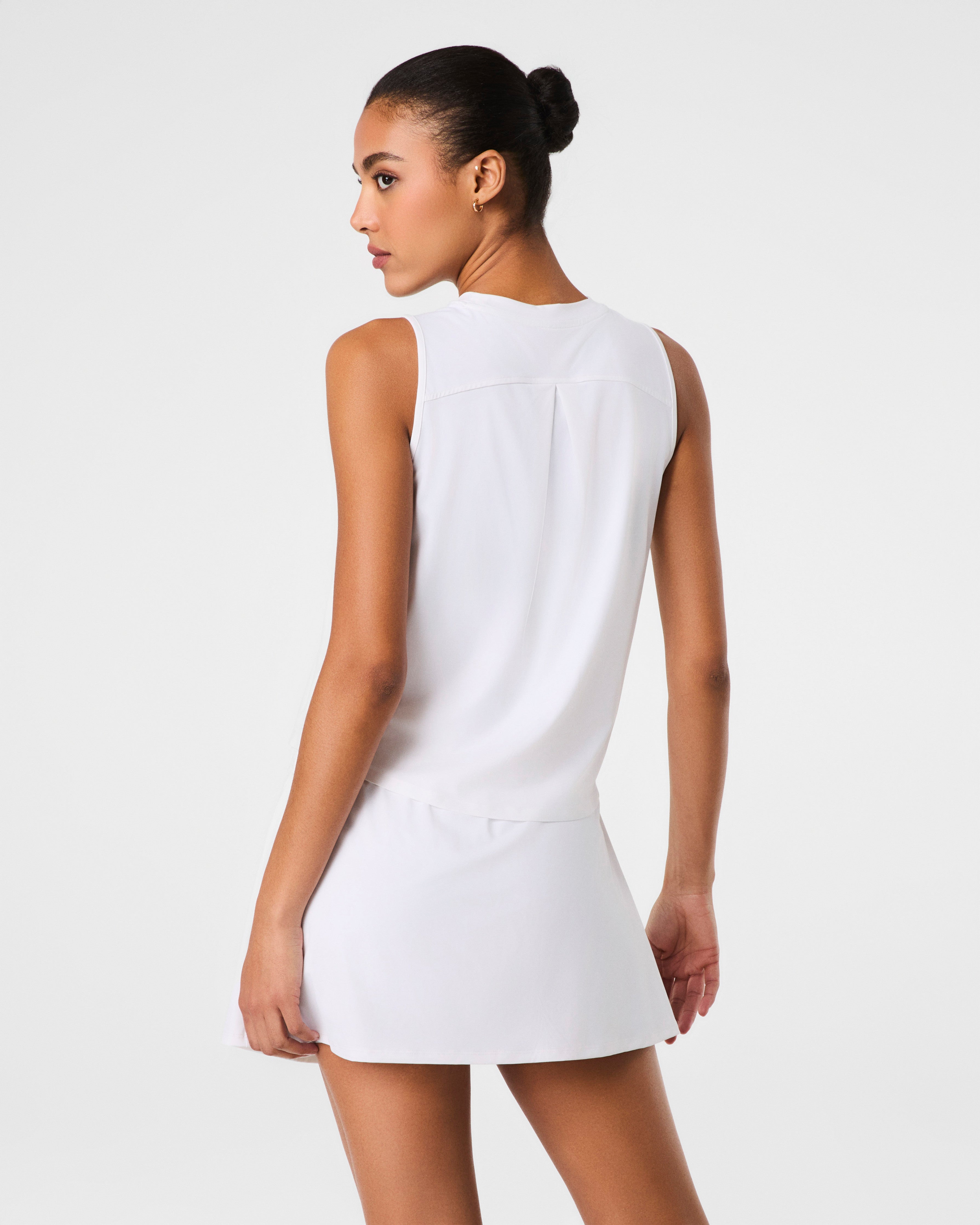 SPANX® BoostUp High Neck Tank | Vivid White