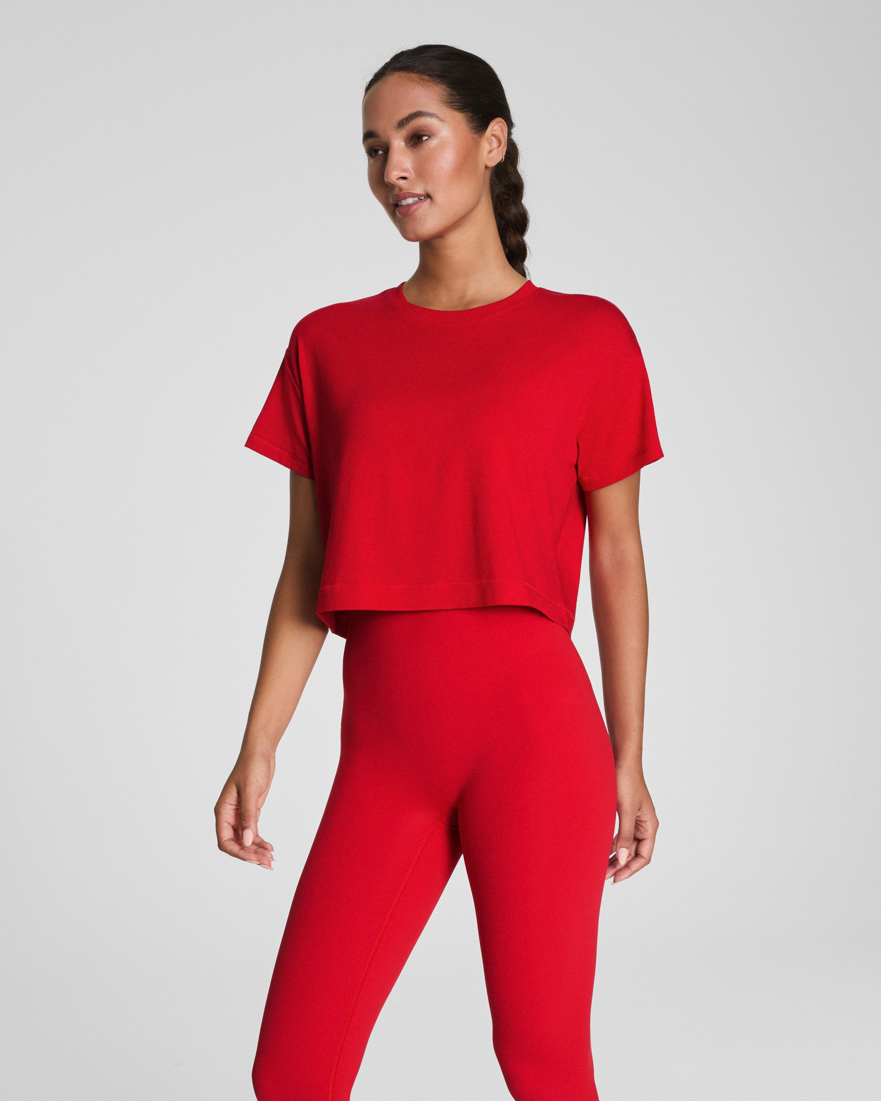 SPANX® BoostUp Cropped Tee