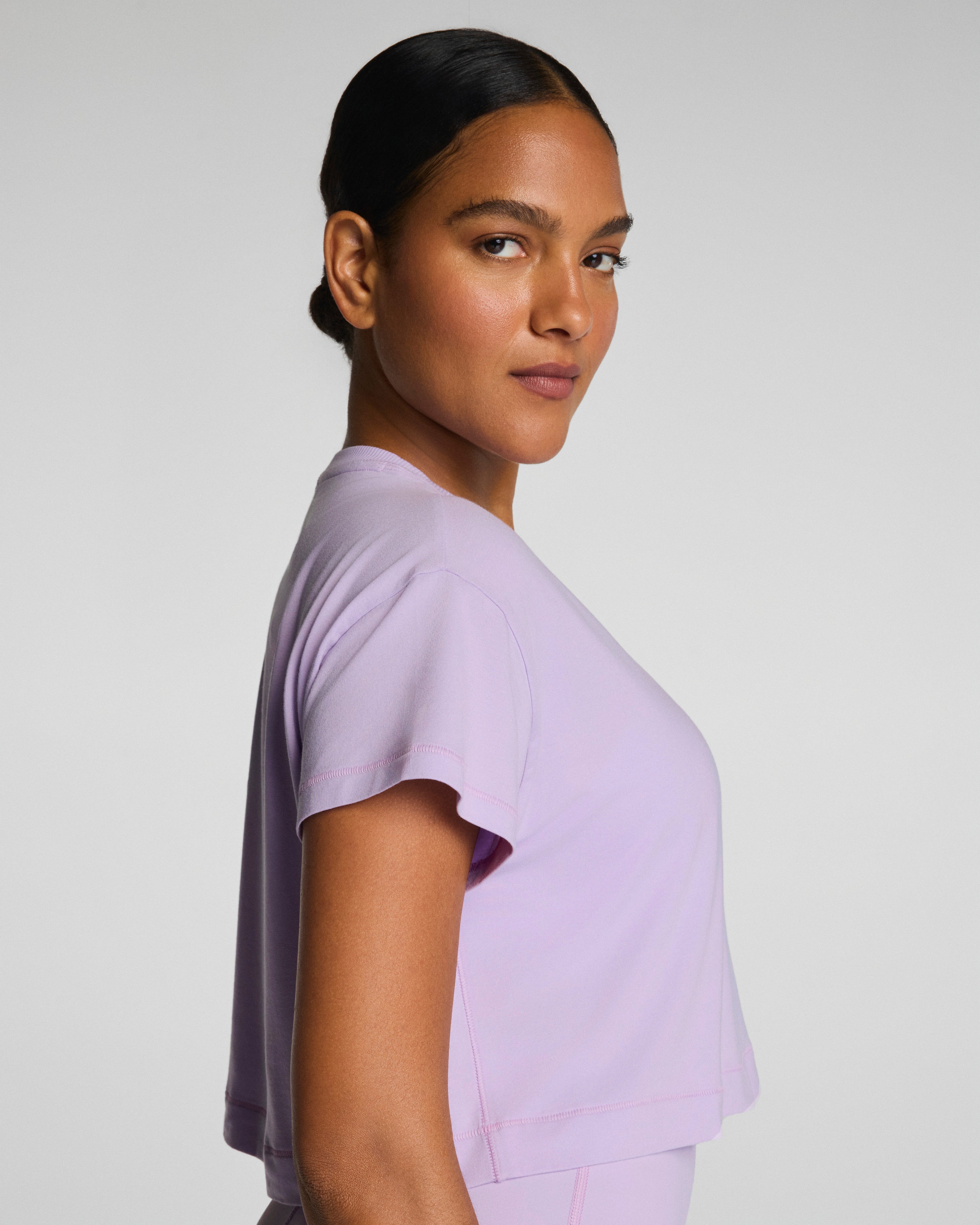 SPANX® BoostUp Cropped Tee | Verbena