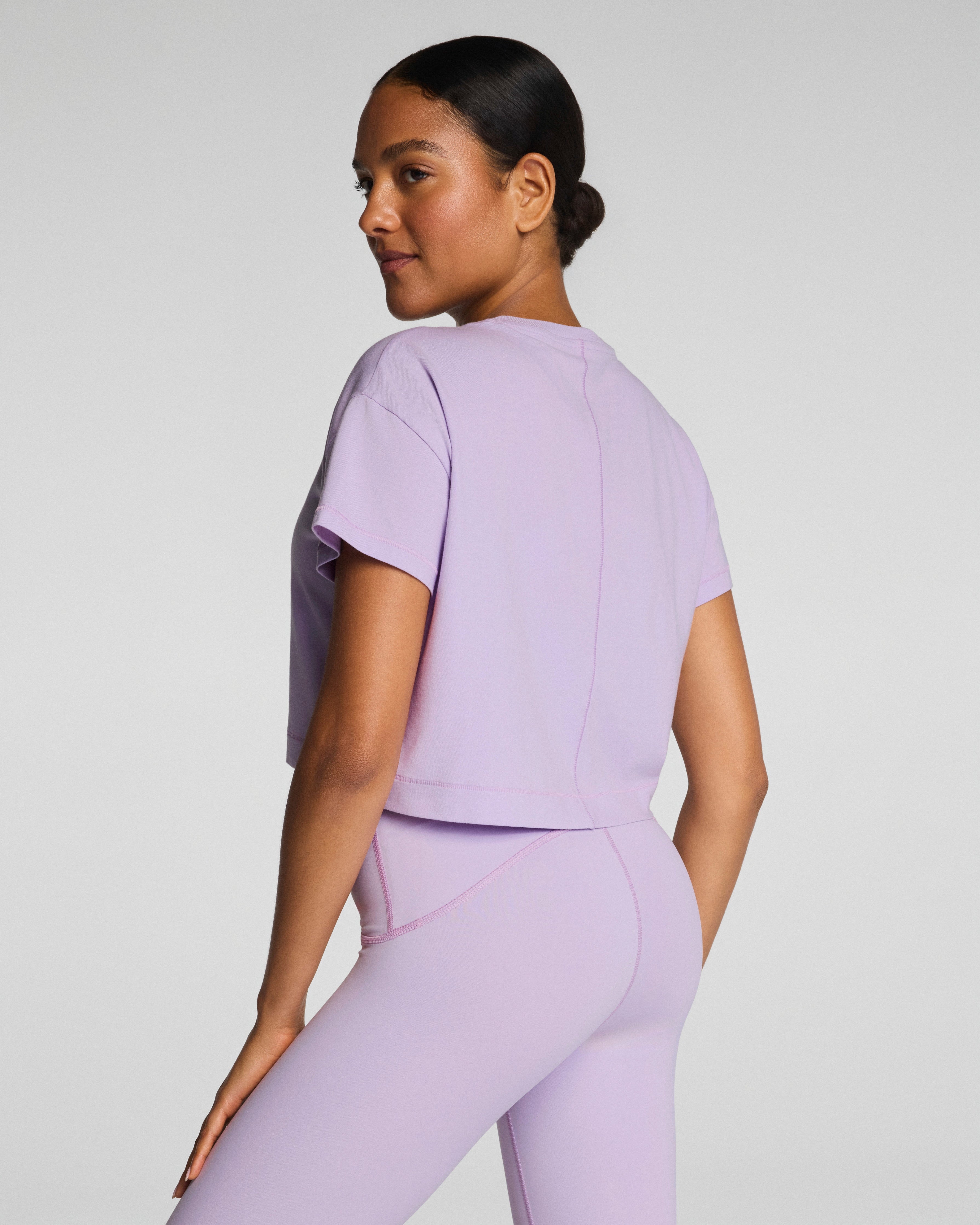 SPANX® BoostUp Cropped Tee | Verbena