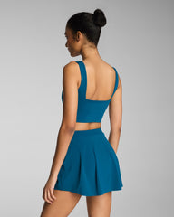 SPANX® BoostUp Cropped Square Neck Shelf Tank | Deep Cove