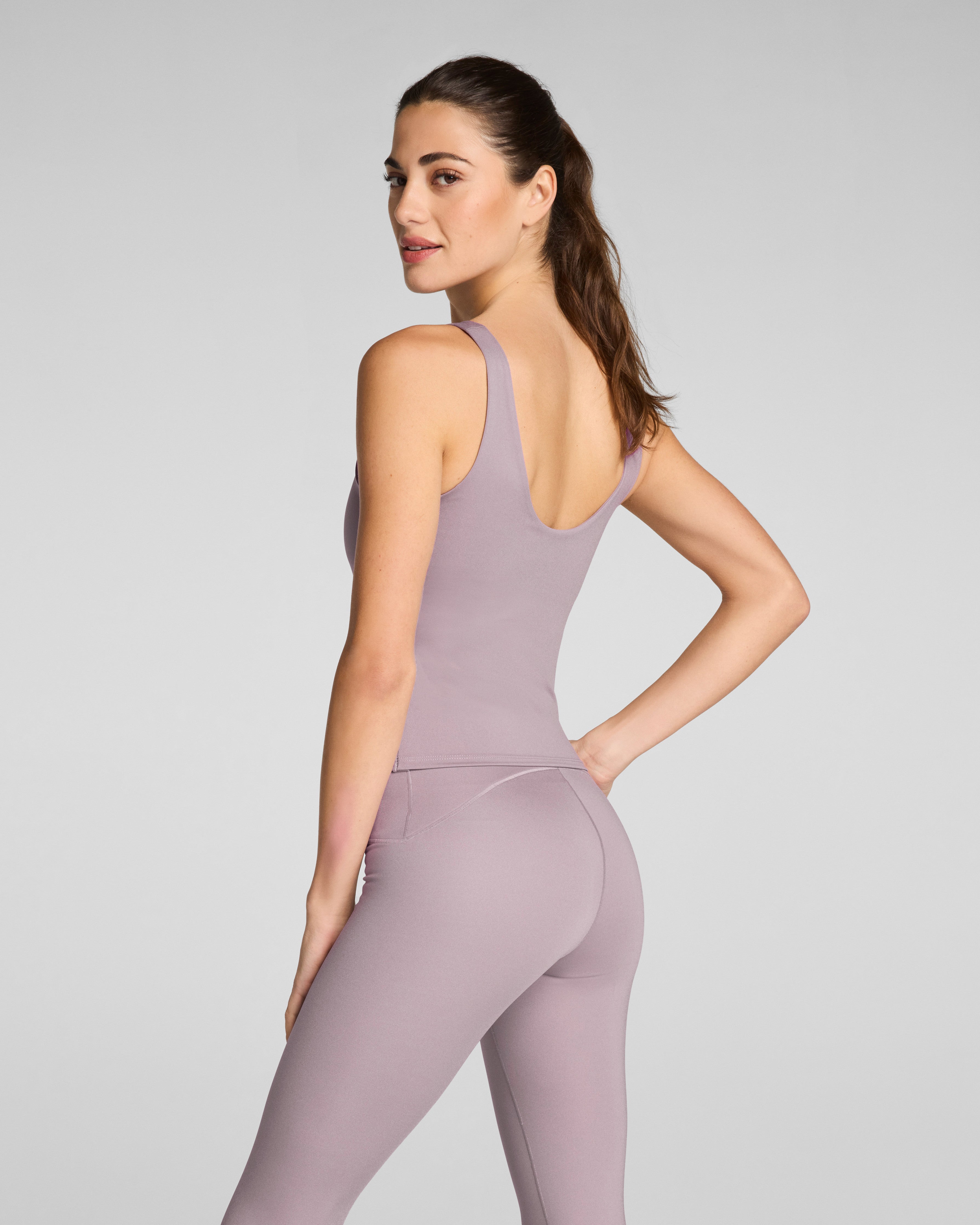 SPANX® Get Moving Luminara Shelf Tank | Lilac Frost