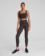 SPANXshape™ Booty Boost® Leopard Print 7/8 Leggings | Leopard Print
