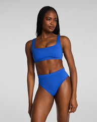SPANXshape™ Swim Scoop Neck Bikini Top | Current