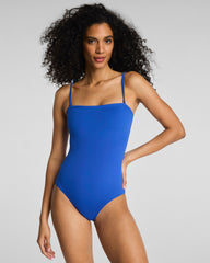 SPANXshape™ Swim Bandeau One Piece | Current