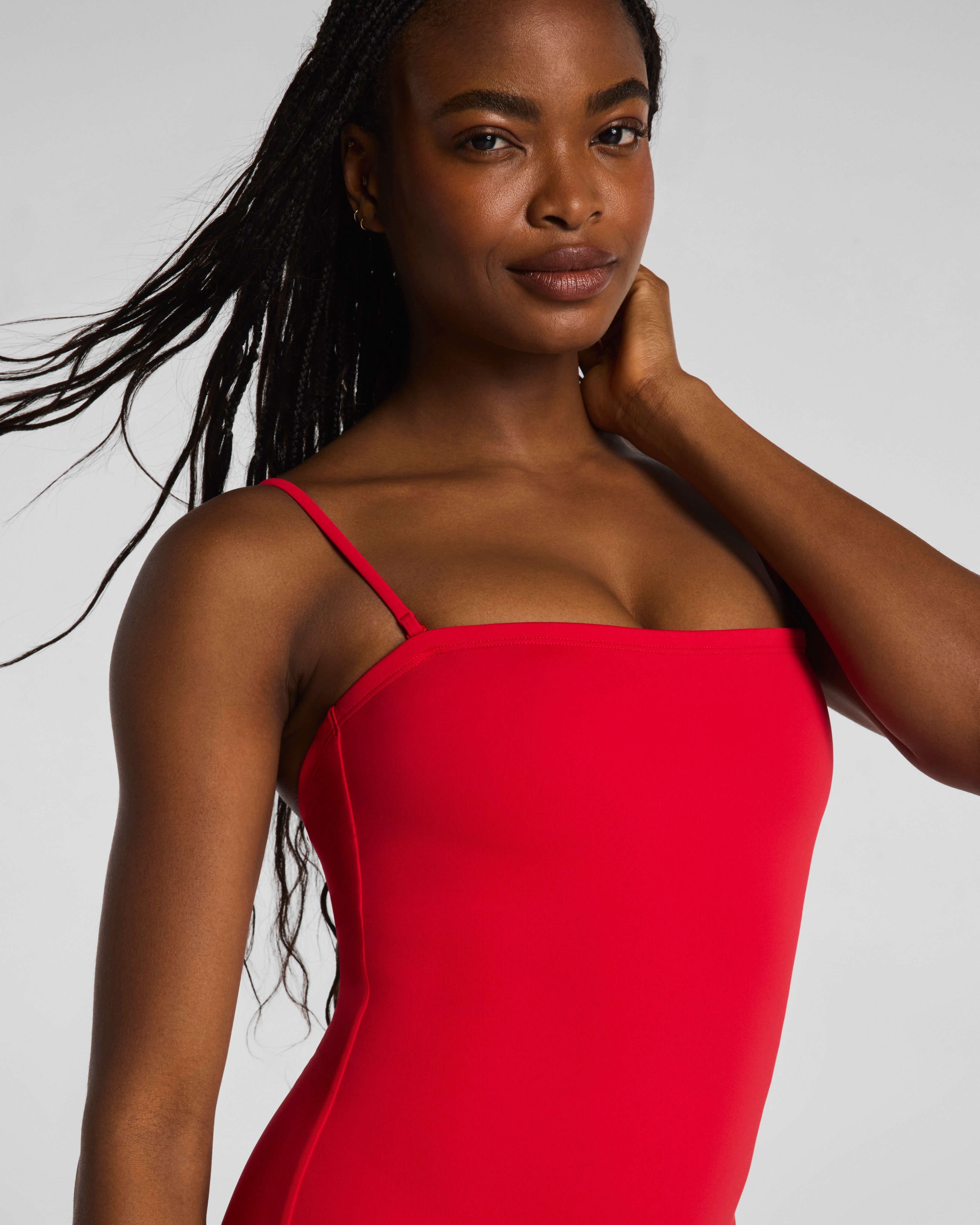 SPANXshape™ Swim Bandeau One Piece | SPANX® Red