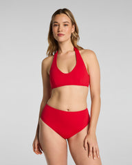 SPANXshape™ Swim Halter Bikini Top | SPANX® Red