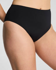 SPANXshape™ Swim Hi-Rise Bikini Bottom | Very Black