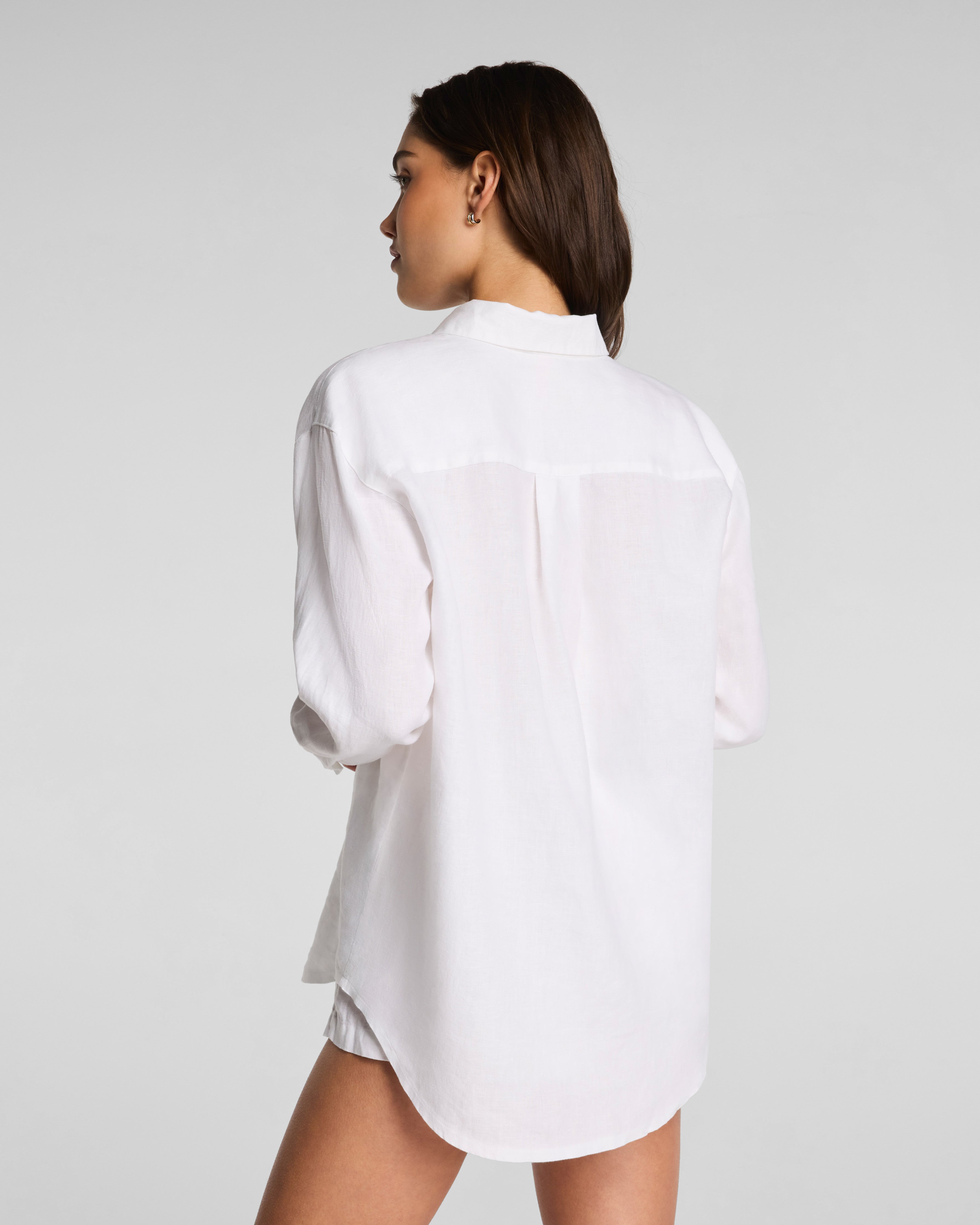 SPANX® Beach Button Down | Vivid White