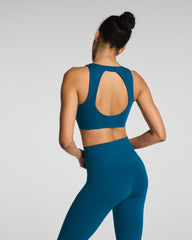 SPANX® CurveTheory Open Back Sports Bra | Deep Cove