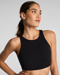 SPANX® CurveTheory Open Back Sports Bra | Very Black