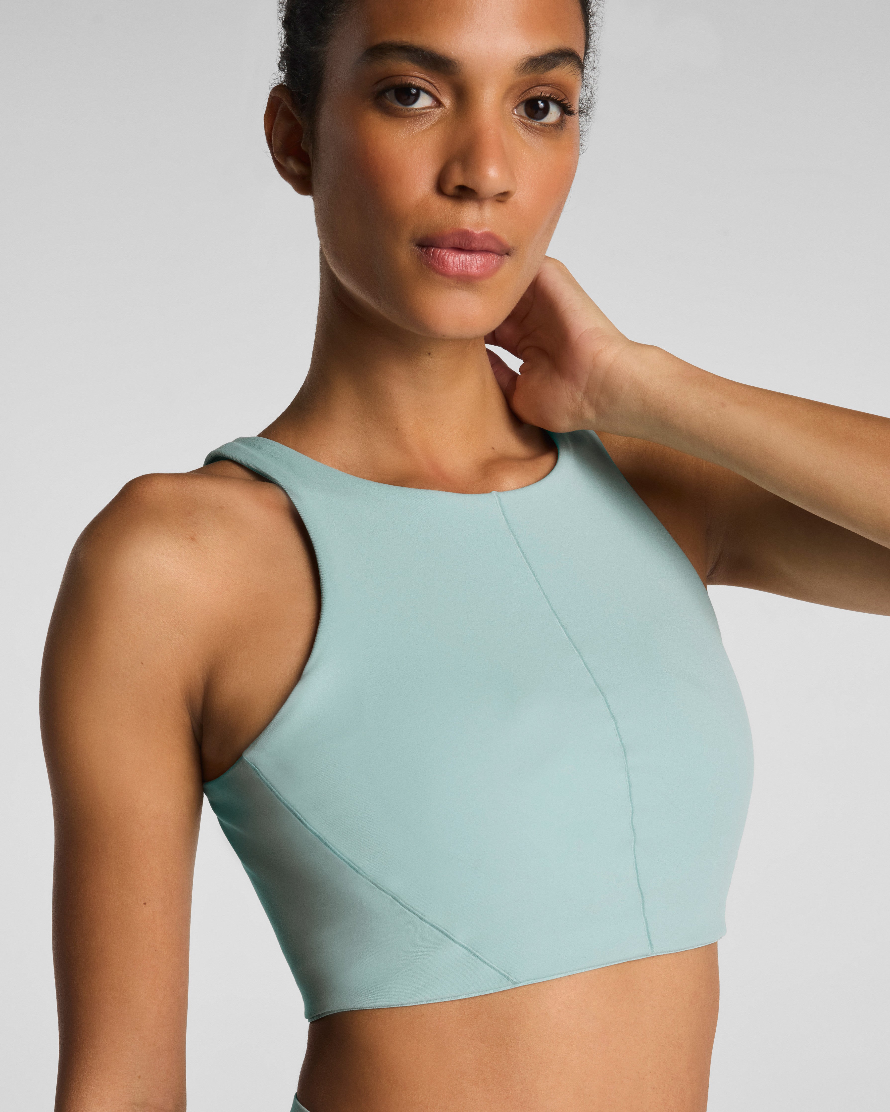 SPANX® CurveTheory Open Back Sports Bra | Wave