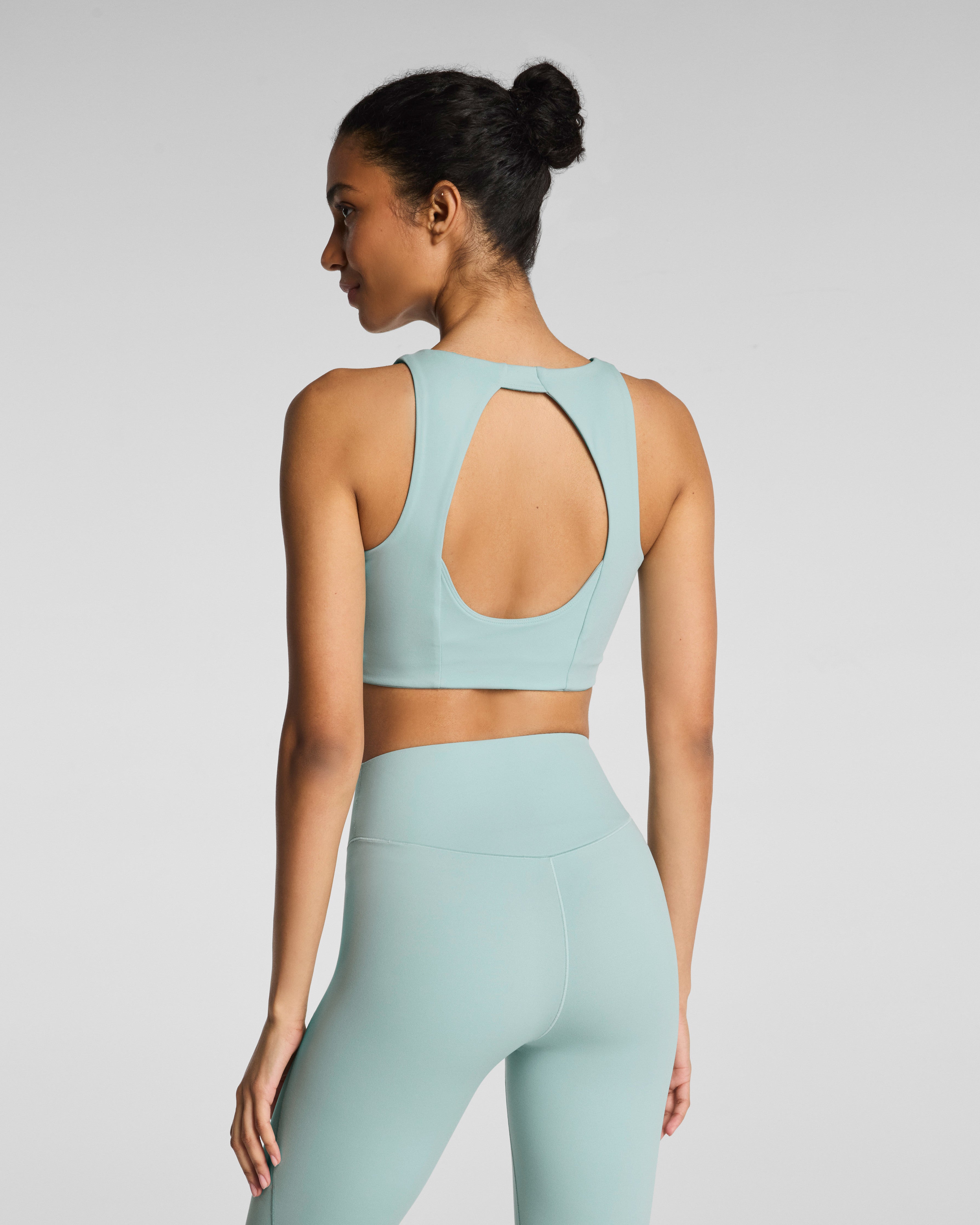 SPANX® CurveTheory Open Back Sports Bra | Wave