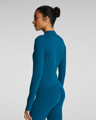 SPANX® CurveTheory Contour Full Zip Jacket | Deep Cove