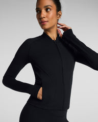 SPANX® CurveTheory Contour Full Zip Jacket | Very Black
