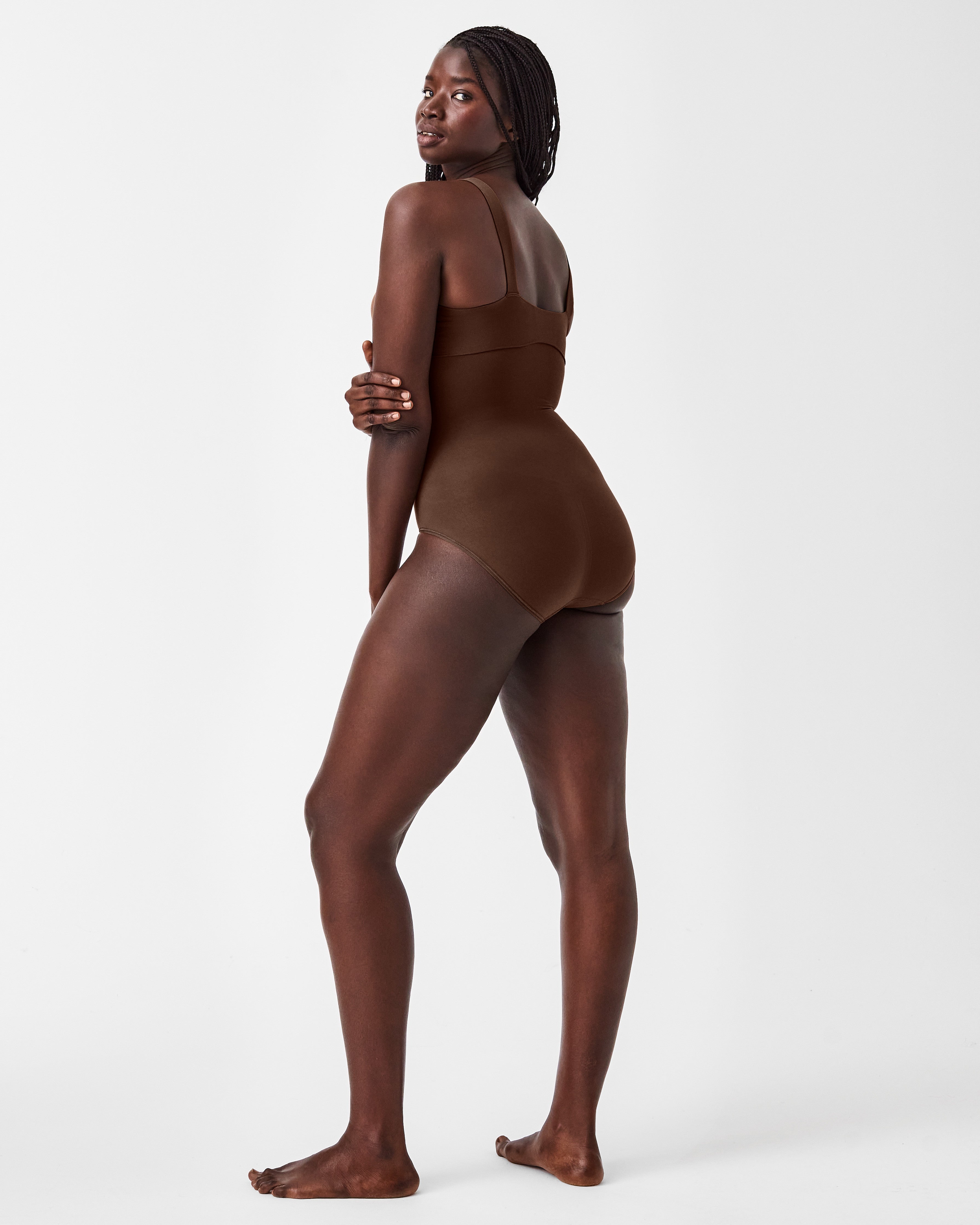 SPANXsculpt™ Seamless Power High-Waisted Brief | Chestnut Brown