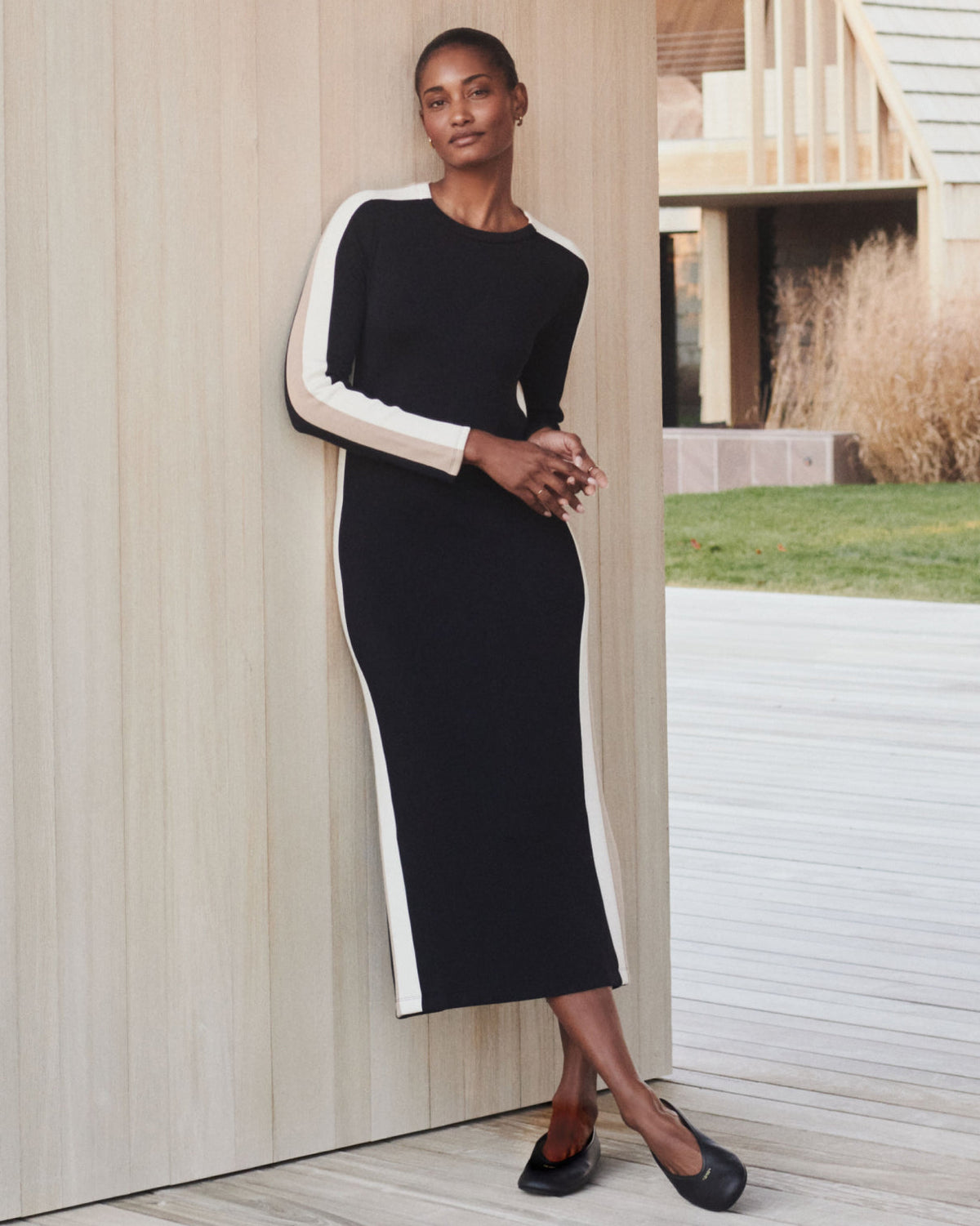 SPANX AirEssentials® Colorblock Maxi Dress
