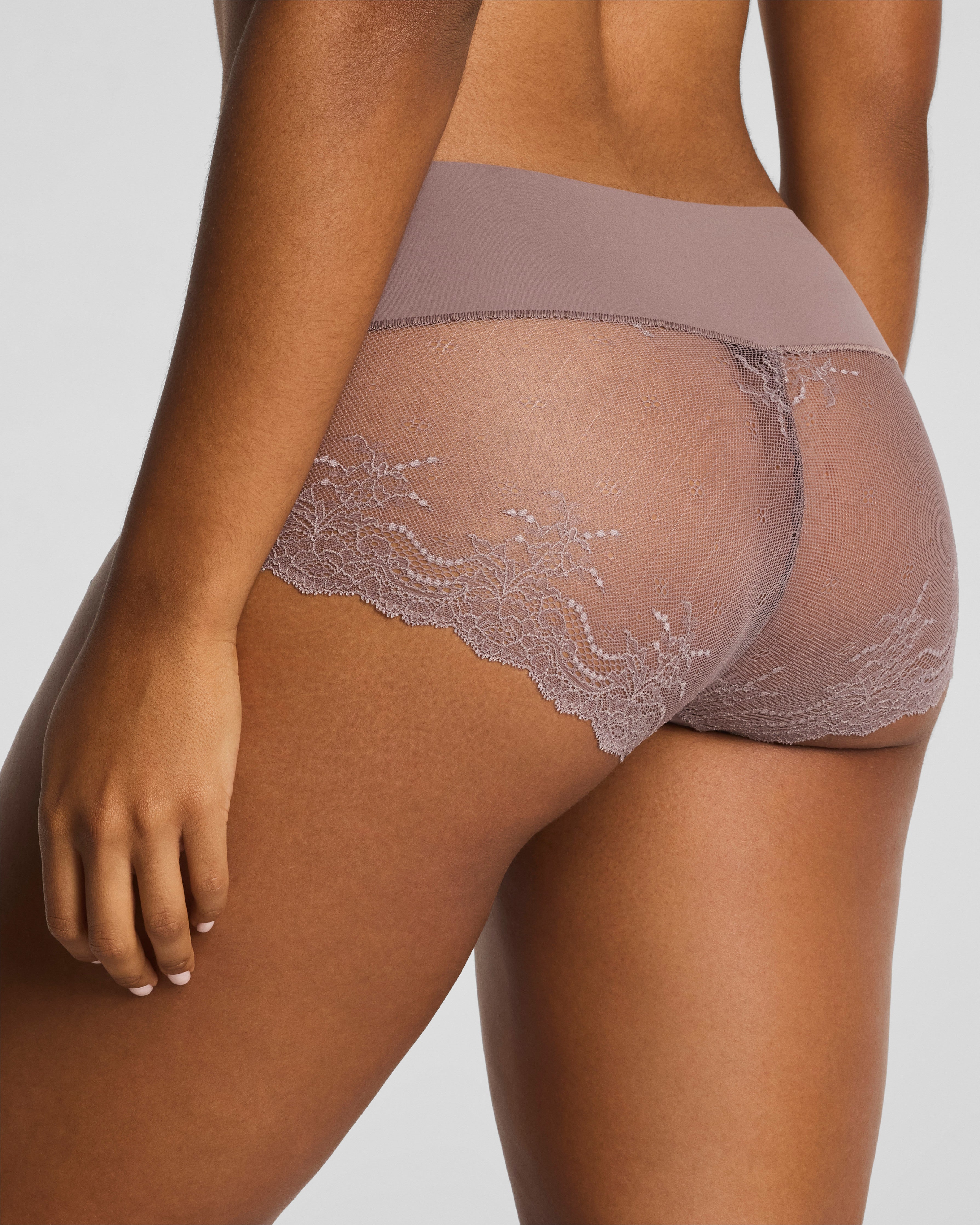 SPANXsupersmooth™ Undie-tectable® Lace Hi-Hipster | Granite