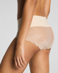 SPANXsupersmooth™ Undie-tectable® Lace Hi-Hipster | Toasted Coconut